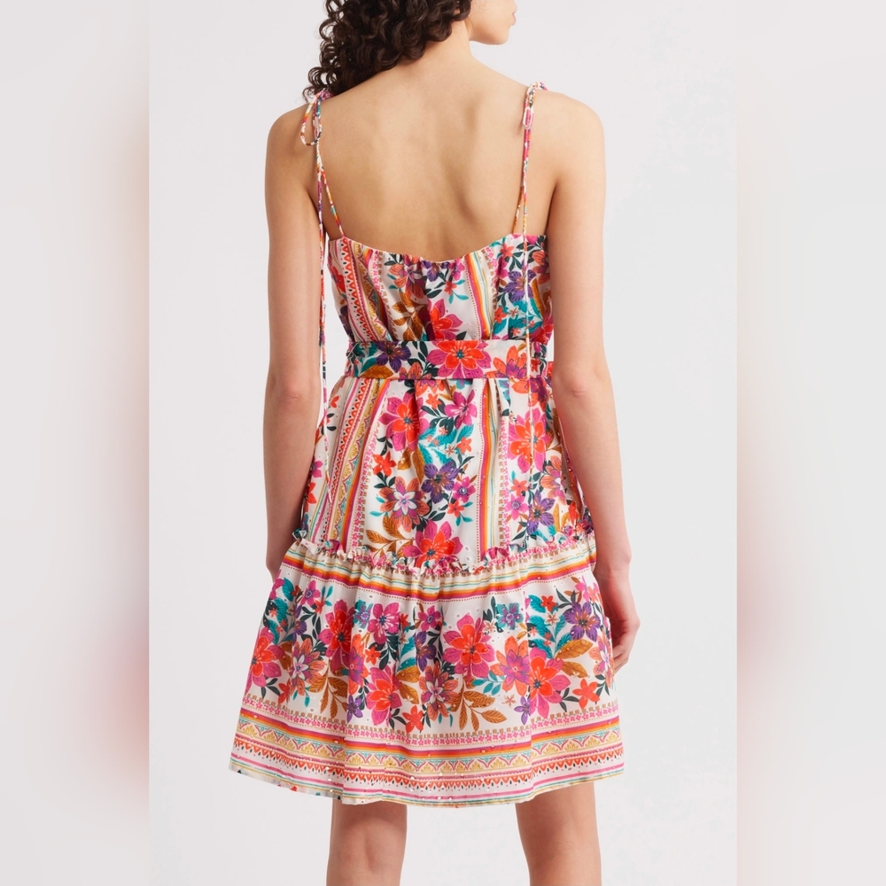 Julia Jordan Floral Mini Dress Size M NWT - Picture 2 of 13